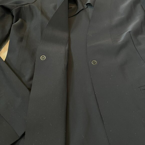 NWT! Athleta Avenue Blazer, Black Euroluxe Stretch, Size 10 - Picture 8 of 14